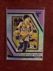 2022-23 Panini Flux Jillian Hayes #179 Purple Mojo Prizm Pistons